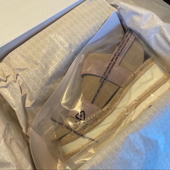 Marc Fisher Gallia Pink Espadrille Platform Sandal - Picture 8 of 11